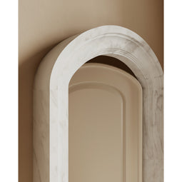 Provence Door Surround shown in Transitional Profile with Danby Marble. Product Thumbnails View