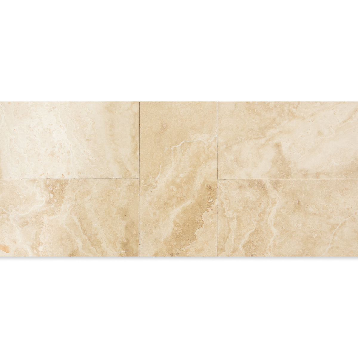 6x12” Carmel Travertine Tile in Honed Finish Main Product Slider View
