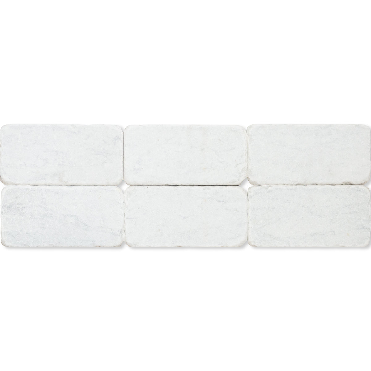 6x12” Carrara Marble Tile in French Quarter