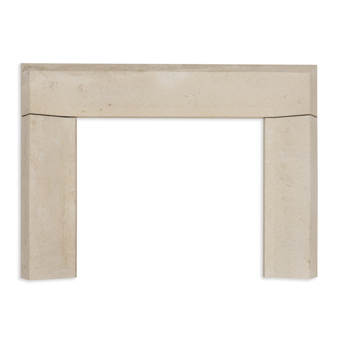 Meridian Fireplace in Seville Travertine with Honed Finish view 1