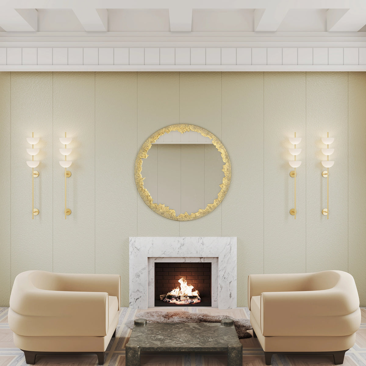 The Extrovert Shown in Danby Marble