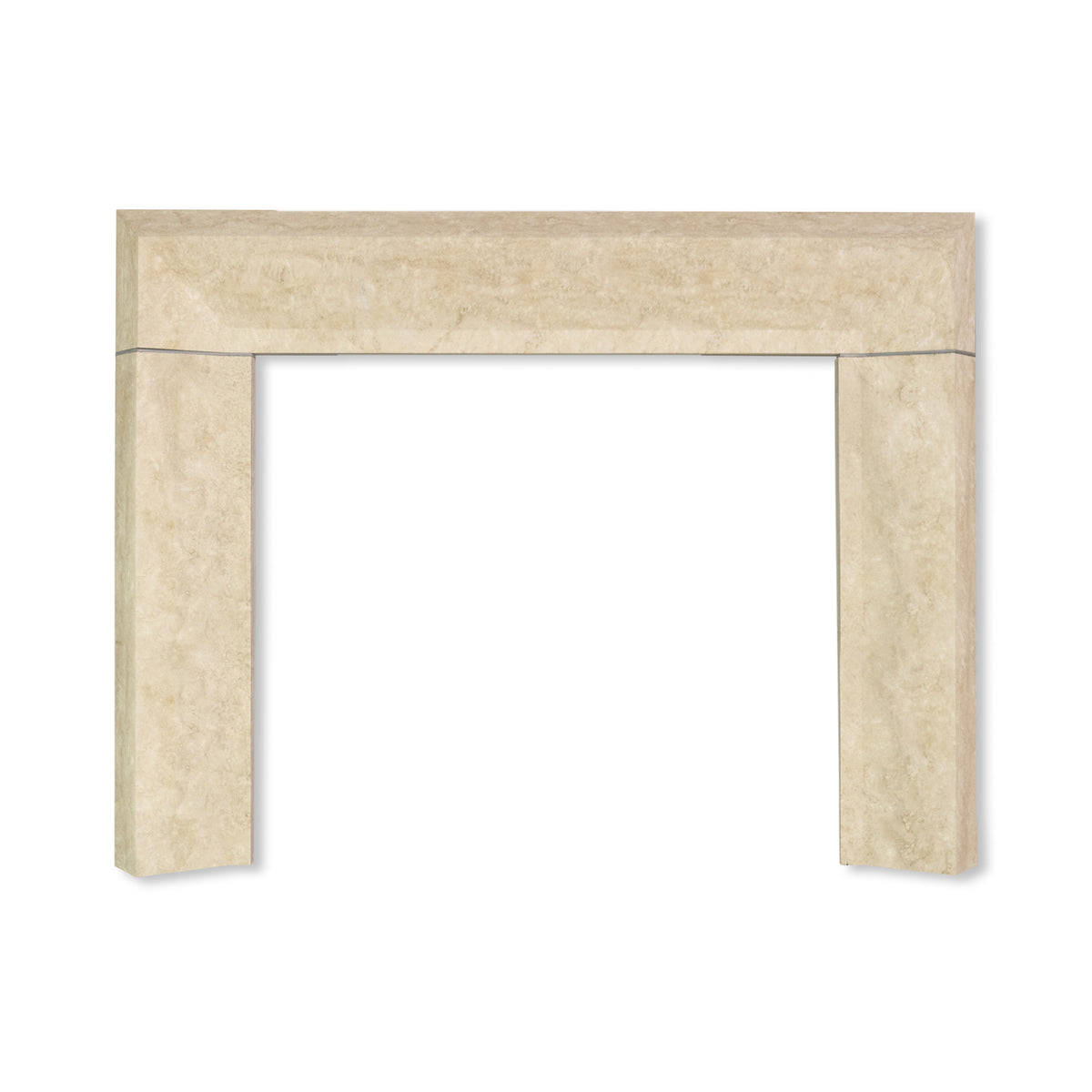 Meridian Fireplace in Latte Travertine with Honed Finish (Extended Range) Main Product Slider View