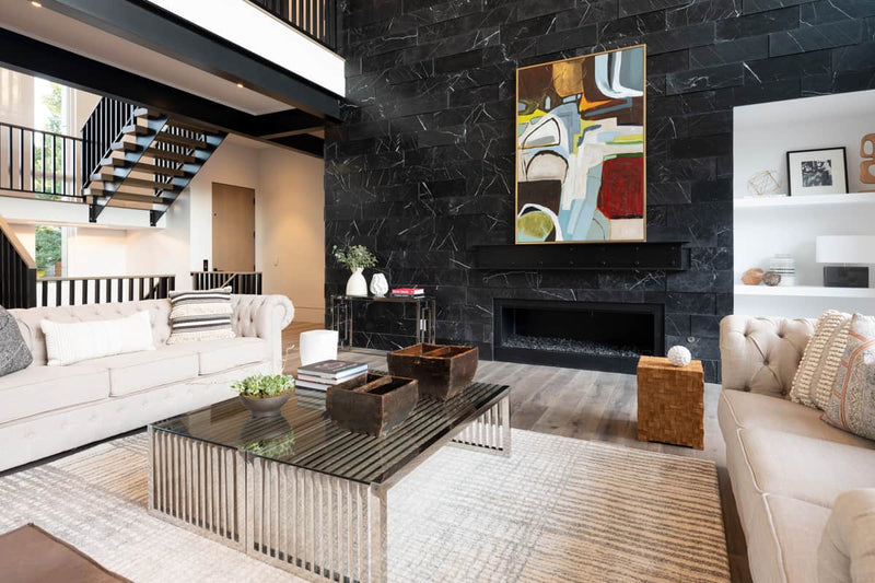 Honed Nero Marble Mobile