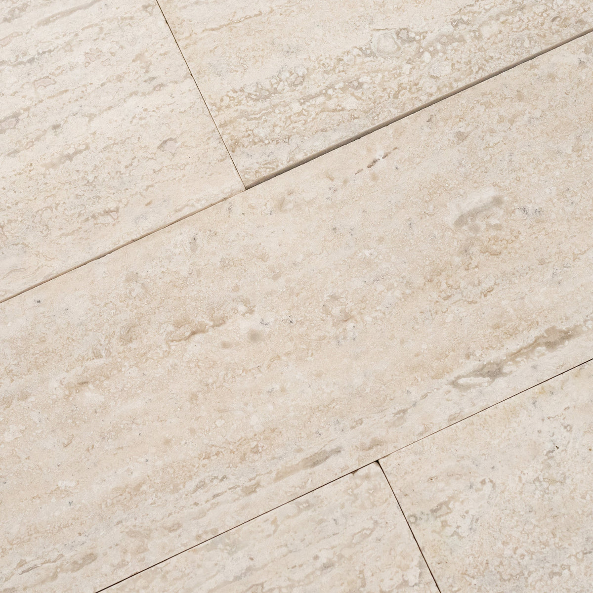 Vintage Vein Cut Travertine Tile in Honed Finish - 3x16x3/8