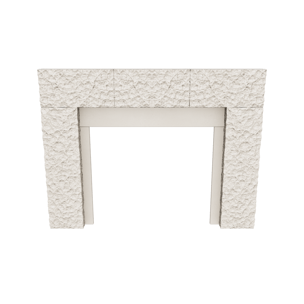 3d render of Ruvida Fireplace