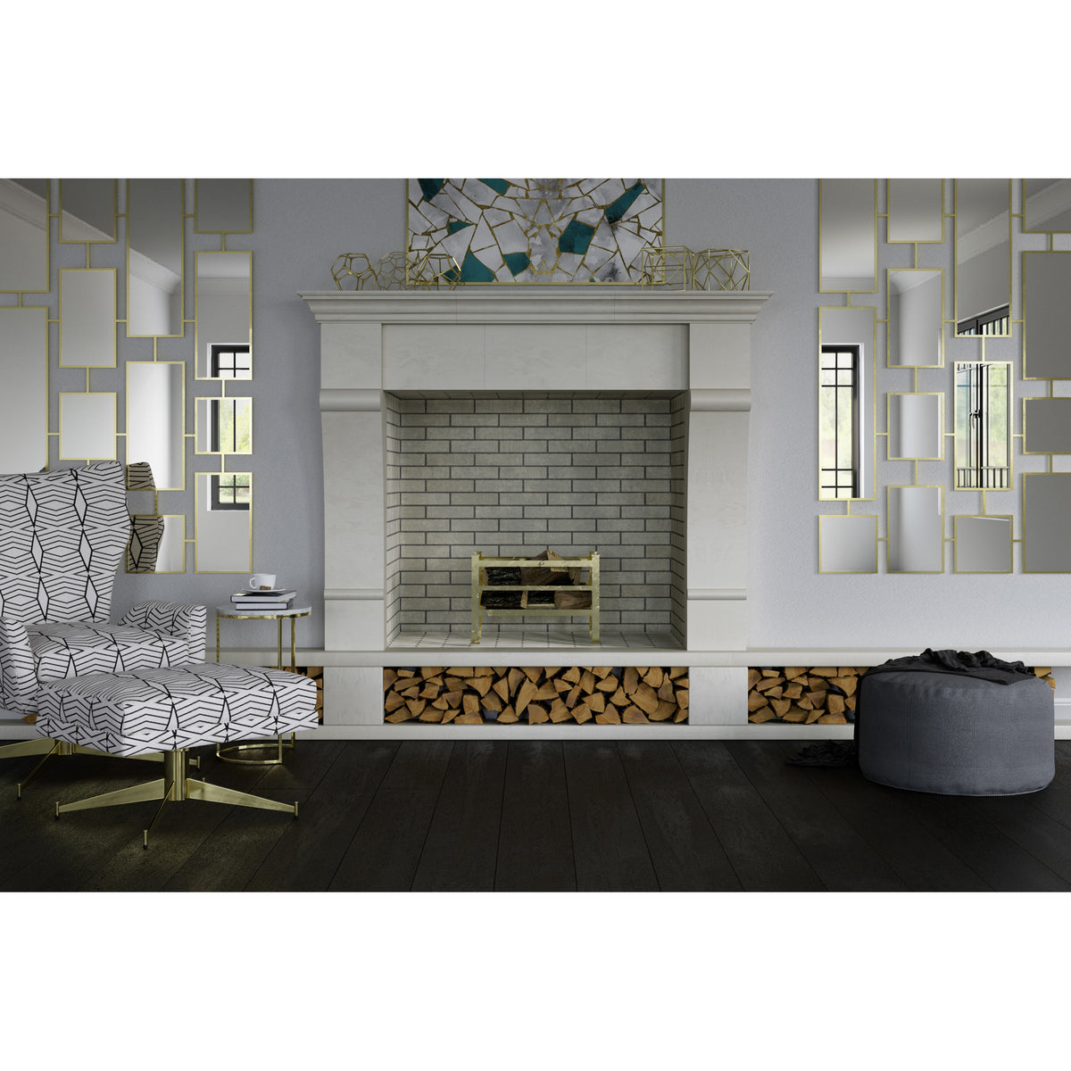 Concord shown in Riviera Beige Limestone.