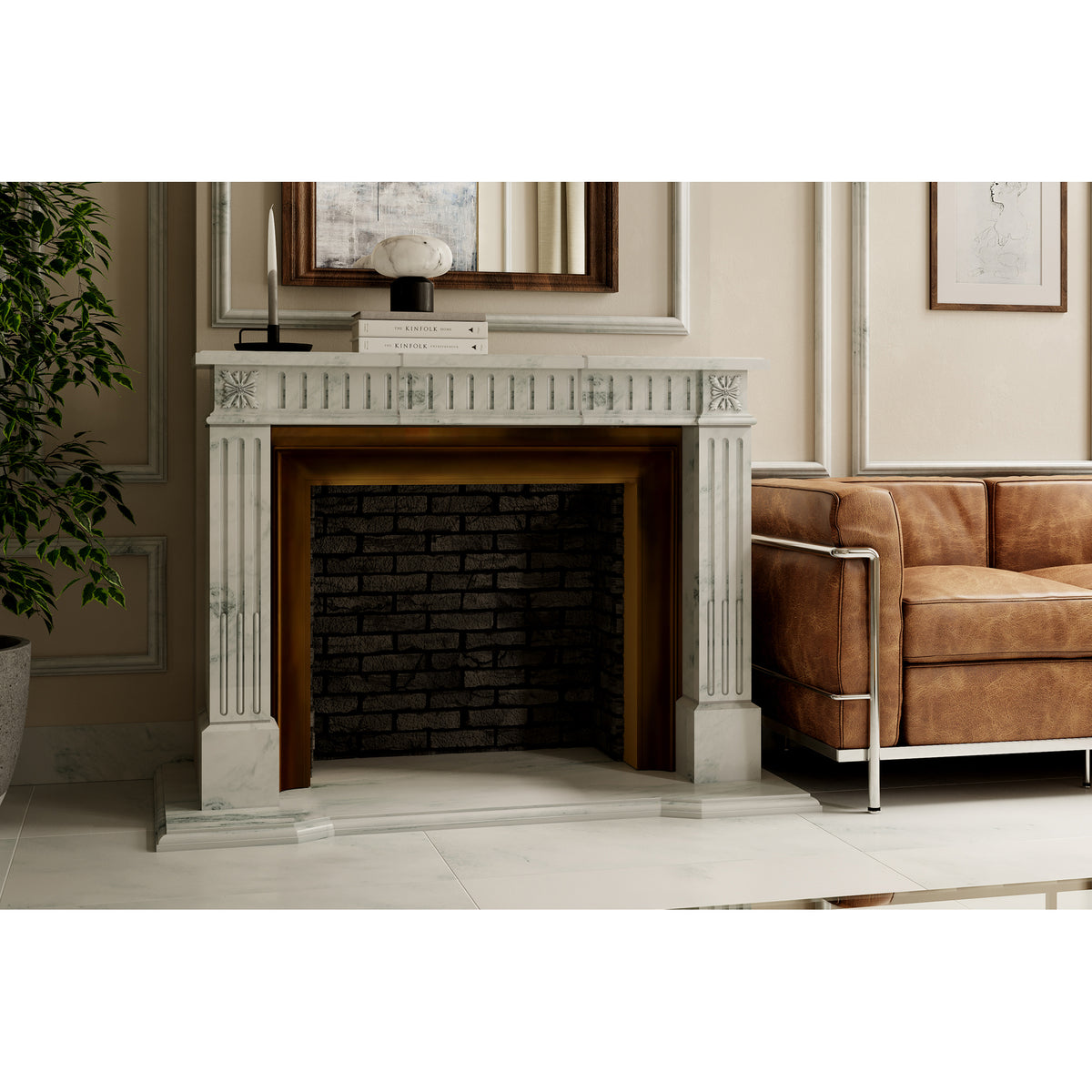 Rowan shown in Montclair Marble.