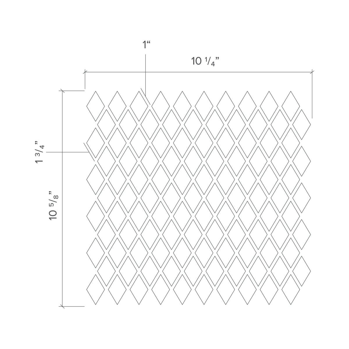 Rhomboid Mosaic Main Product Slider View