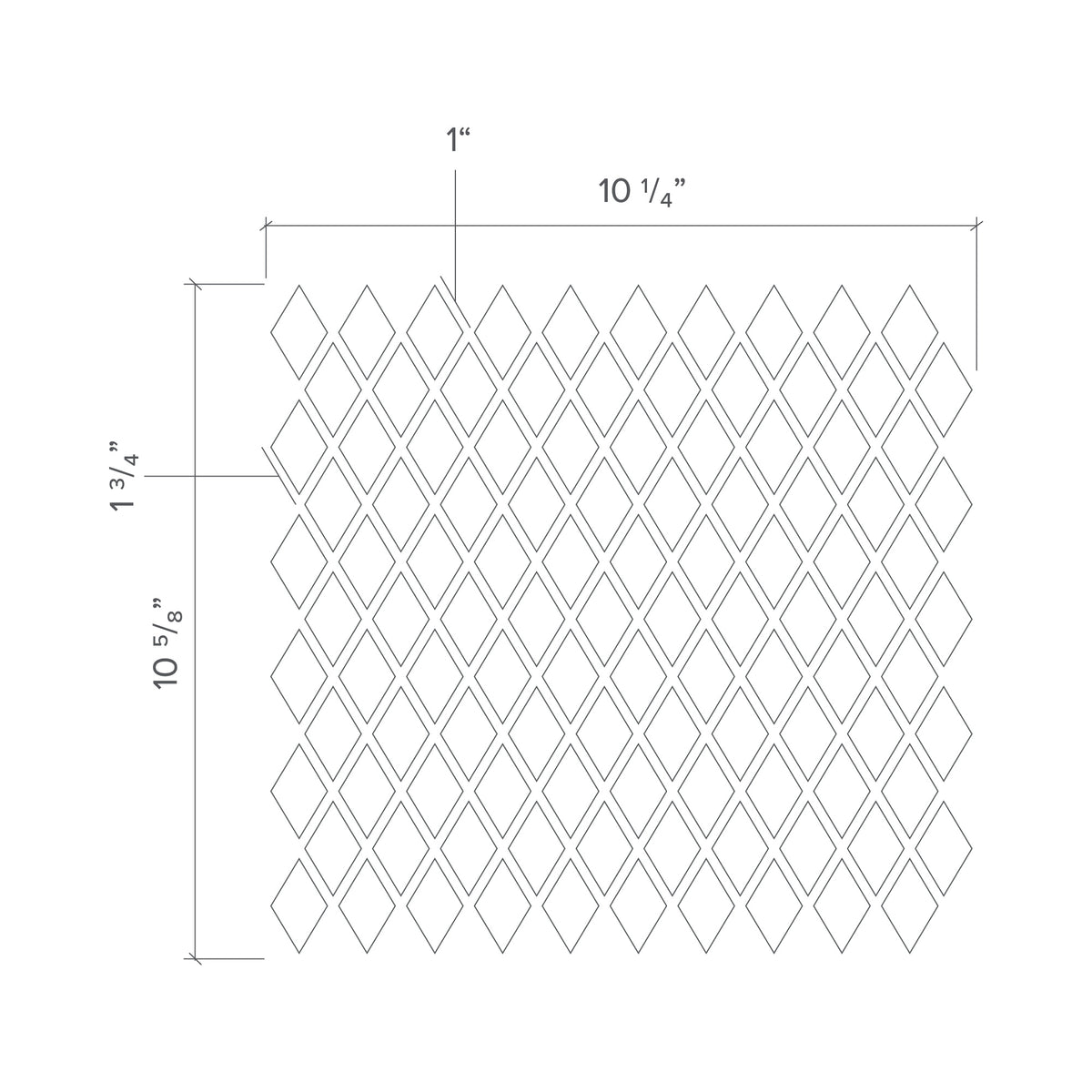 diagram of Rhomboid Square