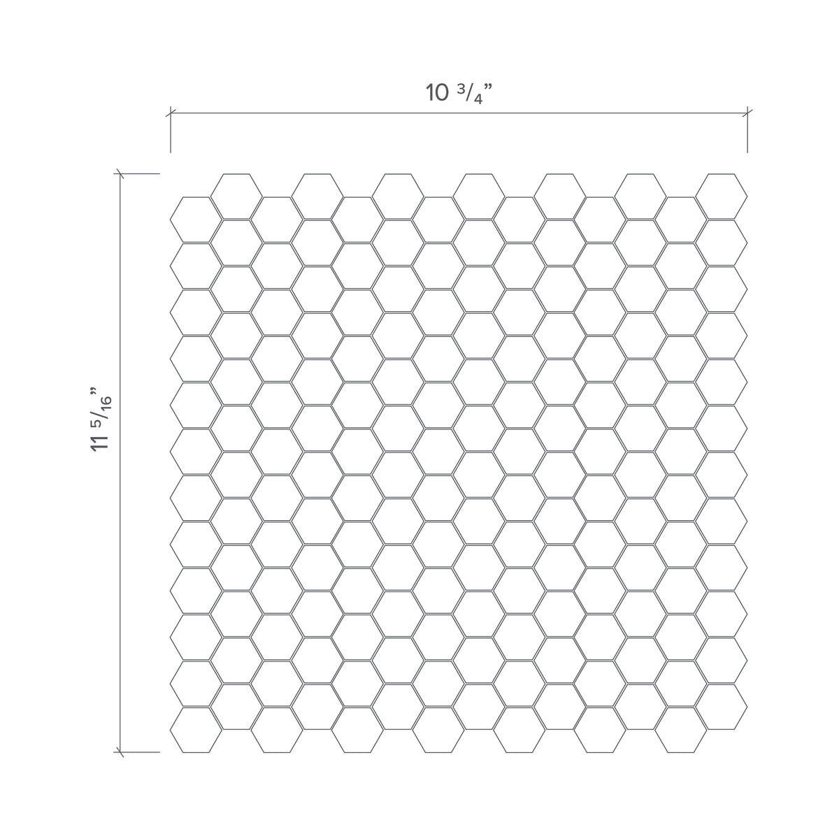 Hexagon Mosaic Main Product Slider View