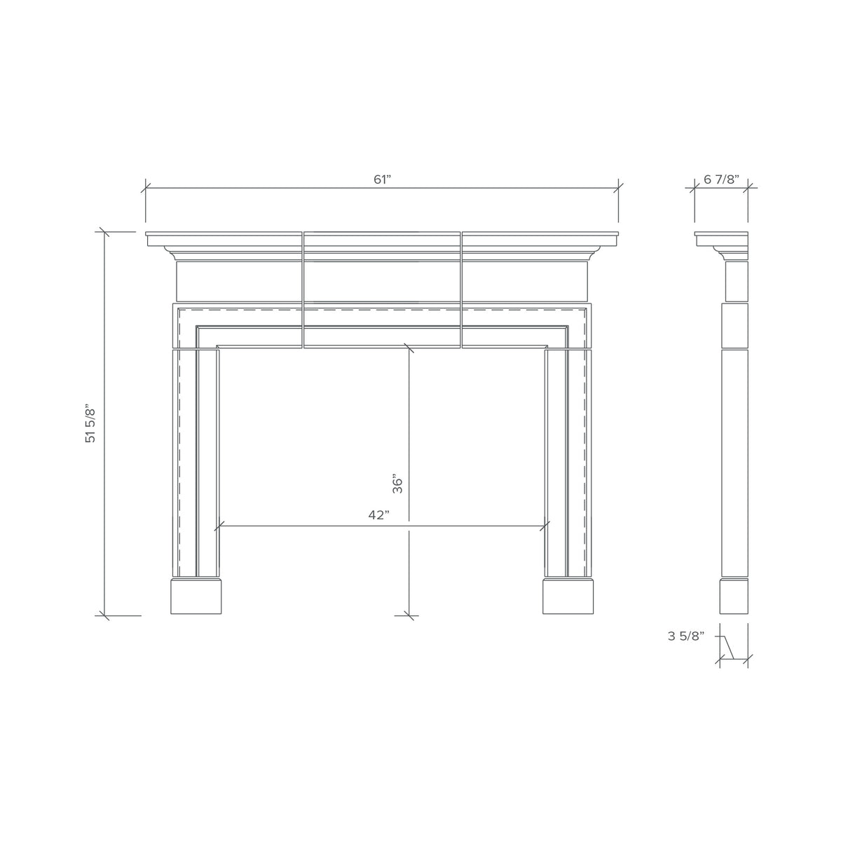 fireplace diagram