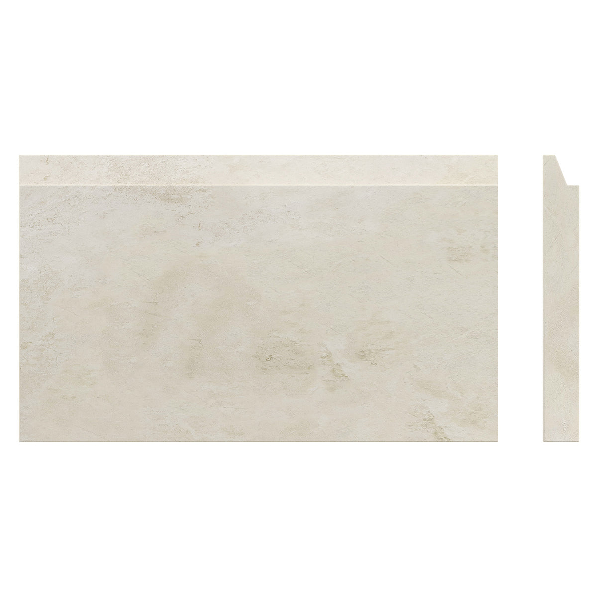 Craftsman Base shown in Maderno Travertine Honed.
