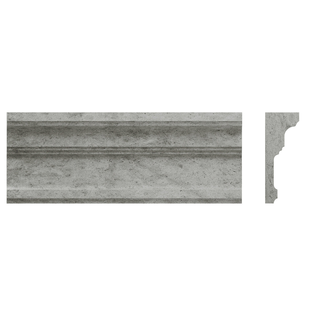 Provence Family Crown Moulding in light grey