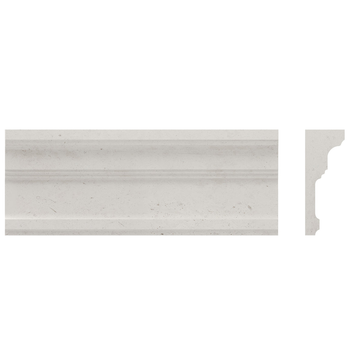 Provence Family Crown Moulding in white