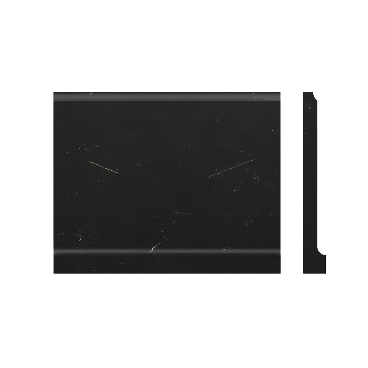 Provence Family Base Moulding in black