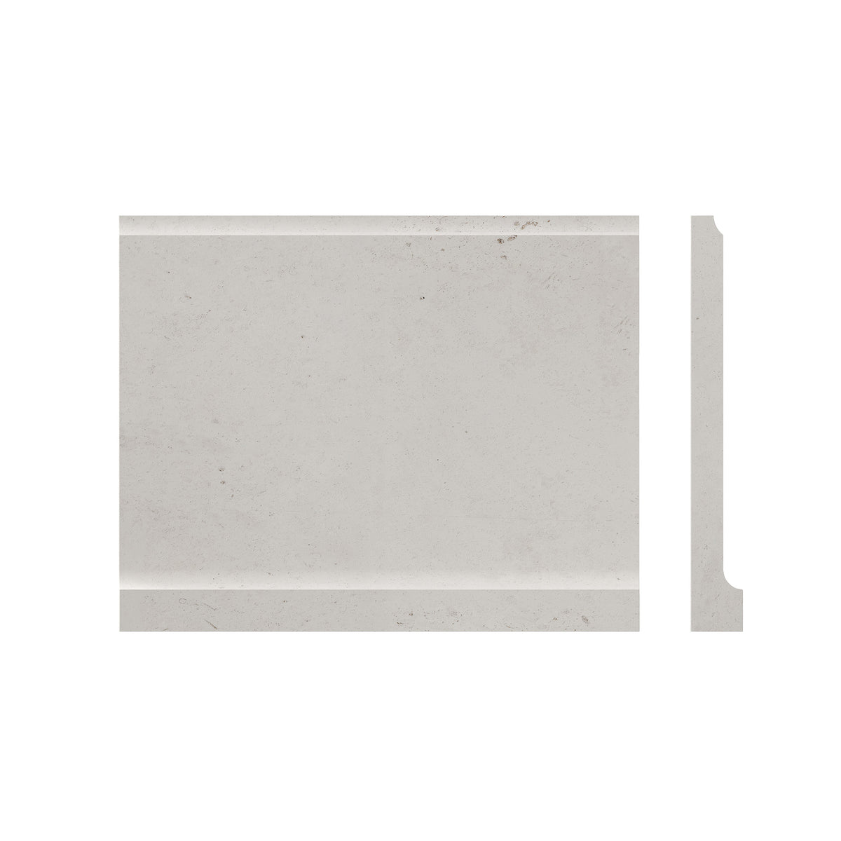 Provence Family Base Moulding in white