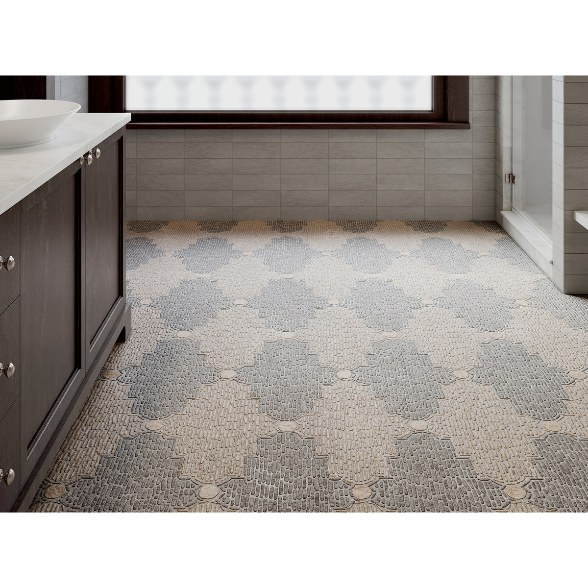 Lattice Pebble Mosaic