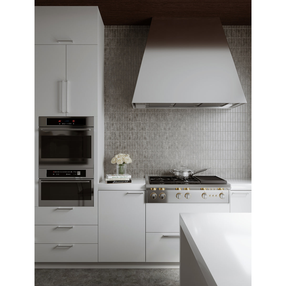 Shown in Argento Marble in a vertical orientation