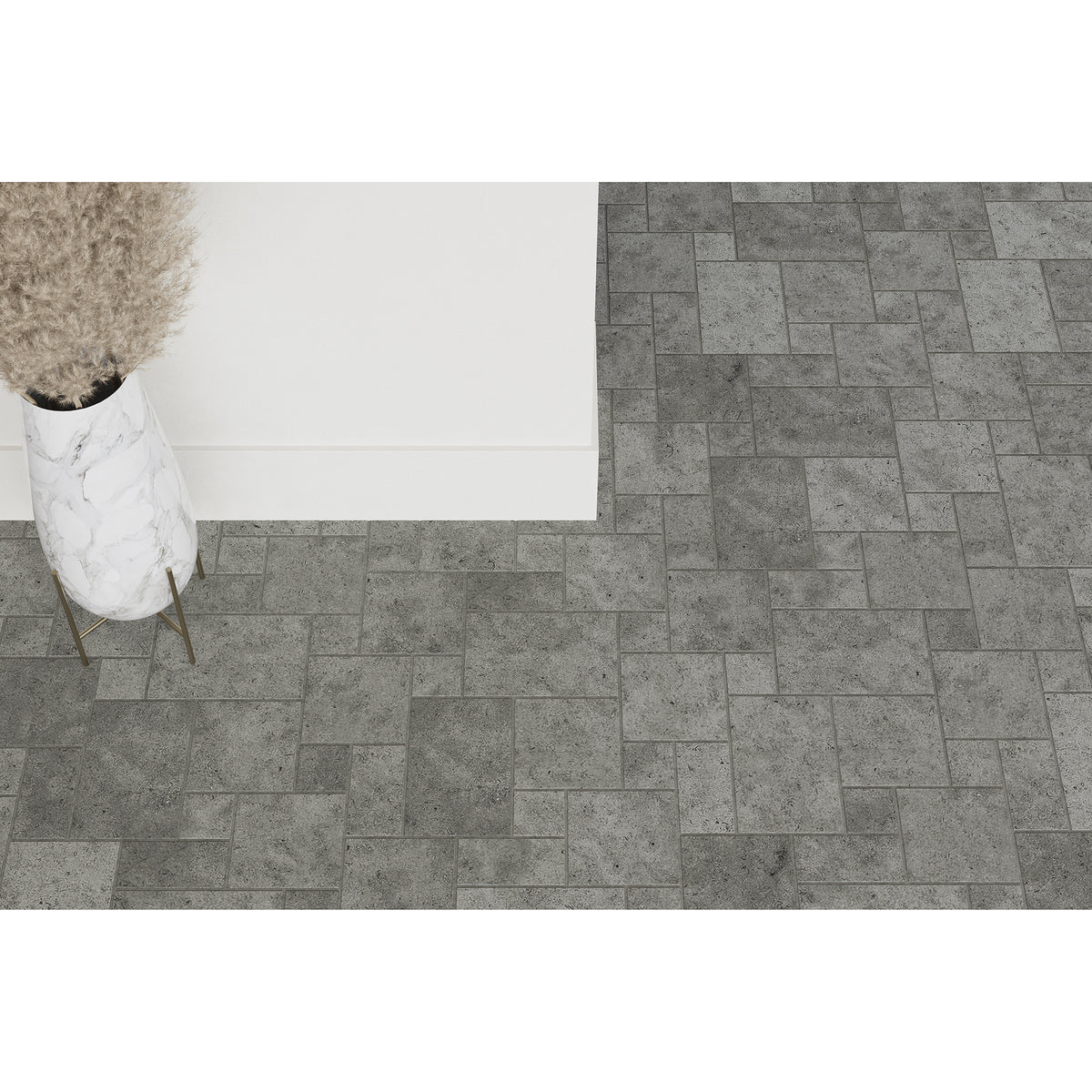 Shown in Charcoal Limestone