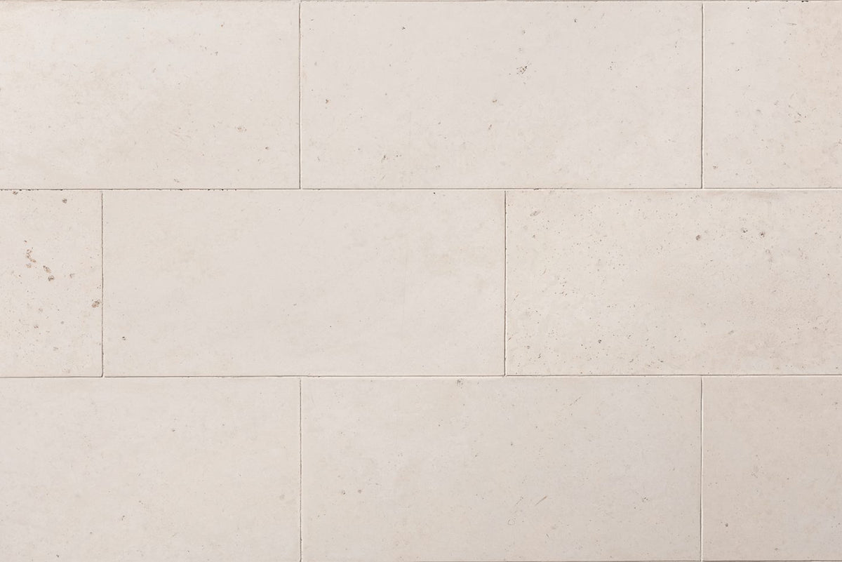 White Limestone MATERIAL Bespoke Stone + Tile