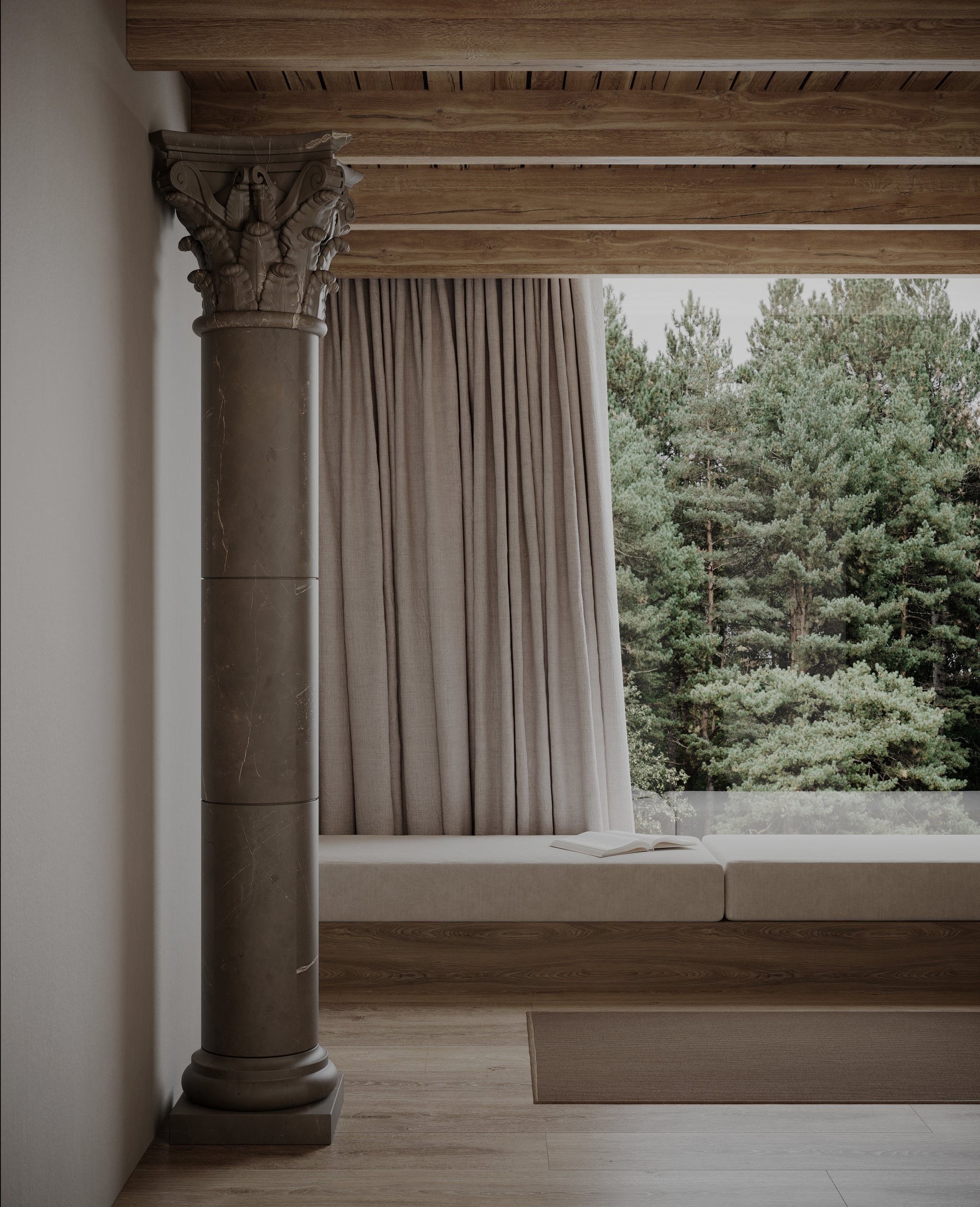 Columns | MATERIAL Bespoke Stone + Tile