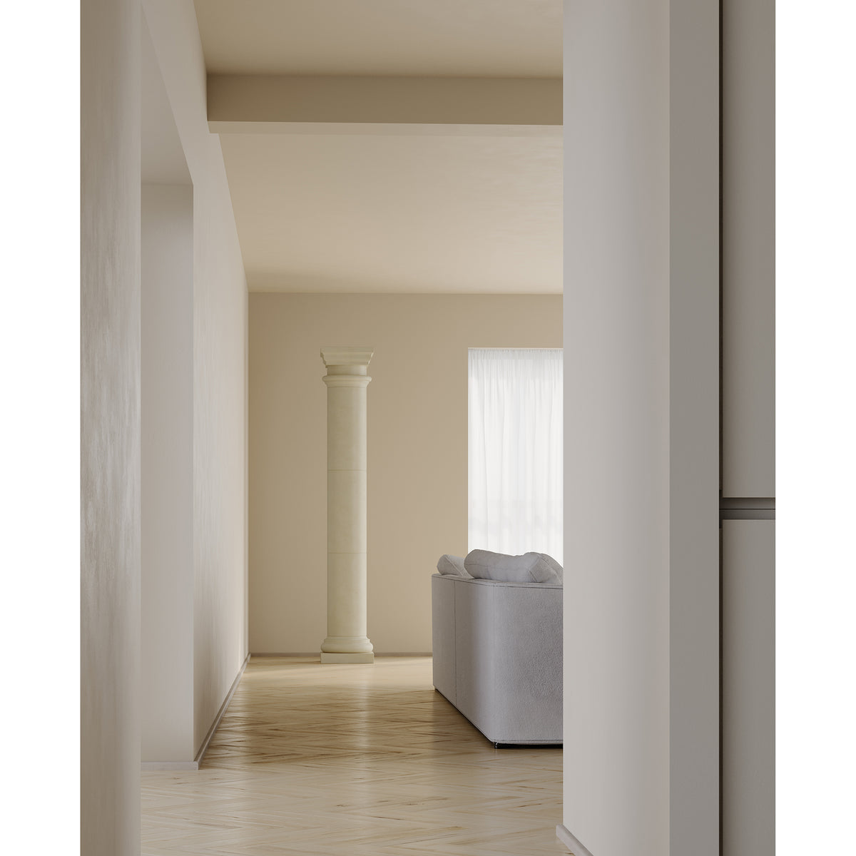 Doric Column | MATERIAL Bespoke Stone + Tile