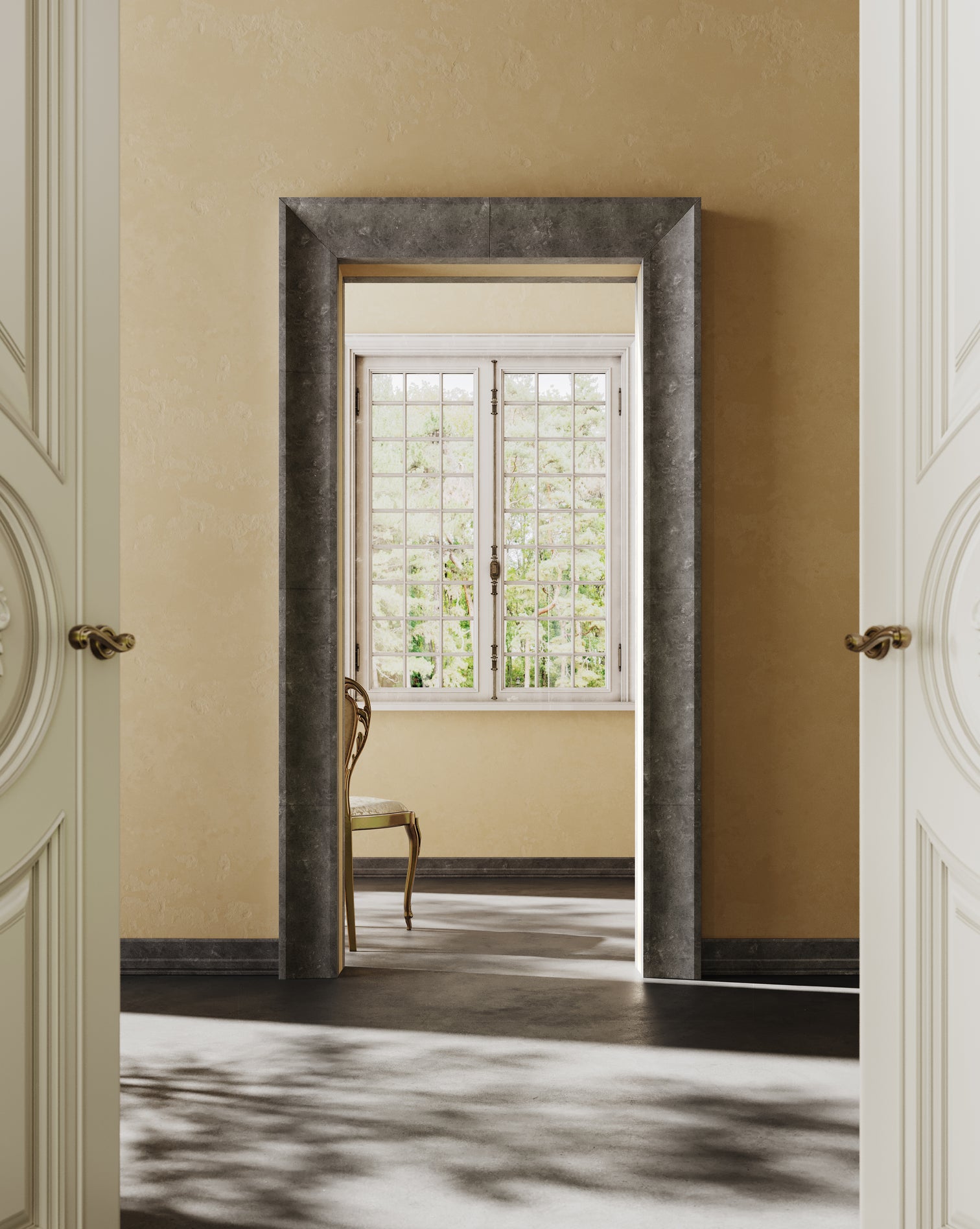DOOR SURROUNDS | MATERIAL Bespoke Stone + Tile