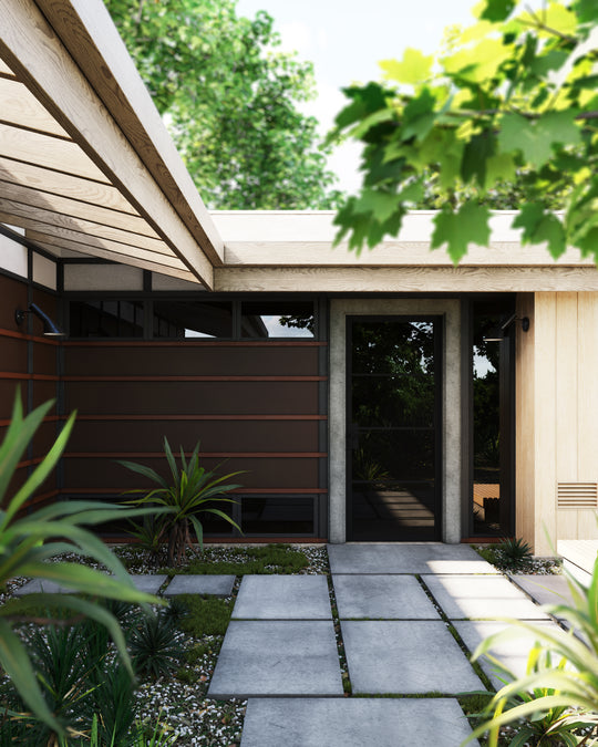 Mid-Century Door Surround