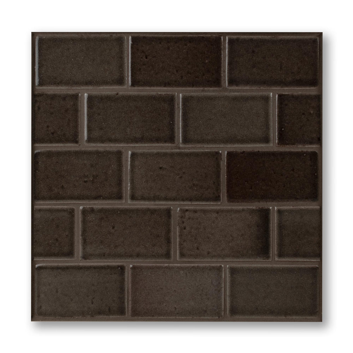 Bison Brick Pewter Ceramic Tile
