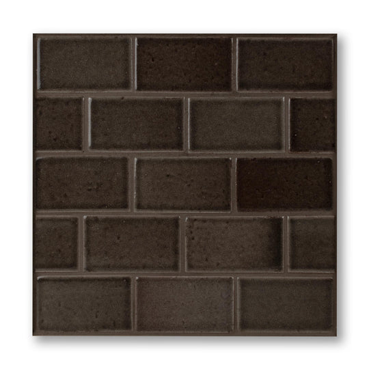 Bison Brick Pewter Ceramic Tile