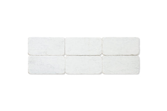6x12” Carrara Marble Tile in French Quarter