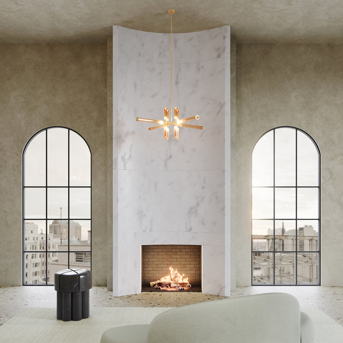 The Commander Shown in Danby Marble