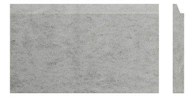 Craftsman Base shown in Charcoal Limestone Honed.