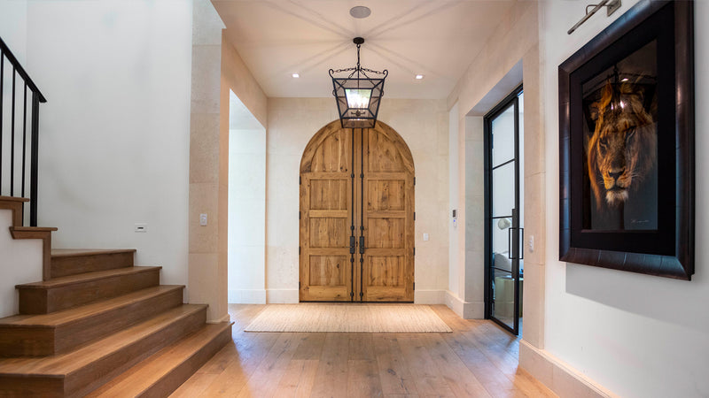 White Limestone Wall / Door Surround Mobile