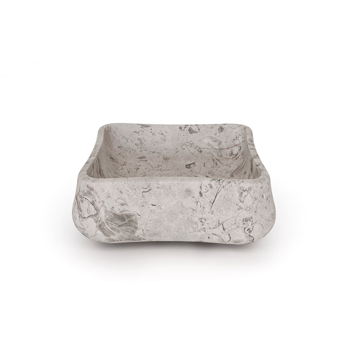 Giovanni shown in Breccia Nuvole Marble.