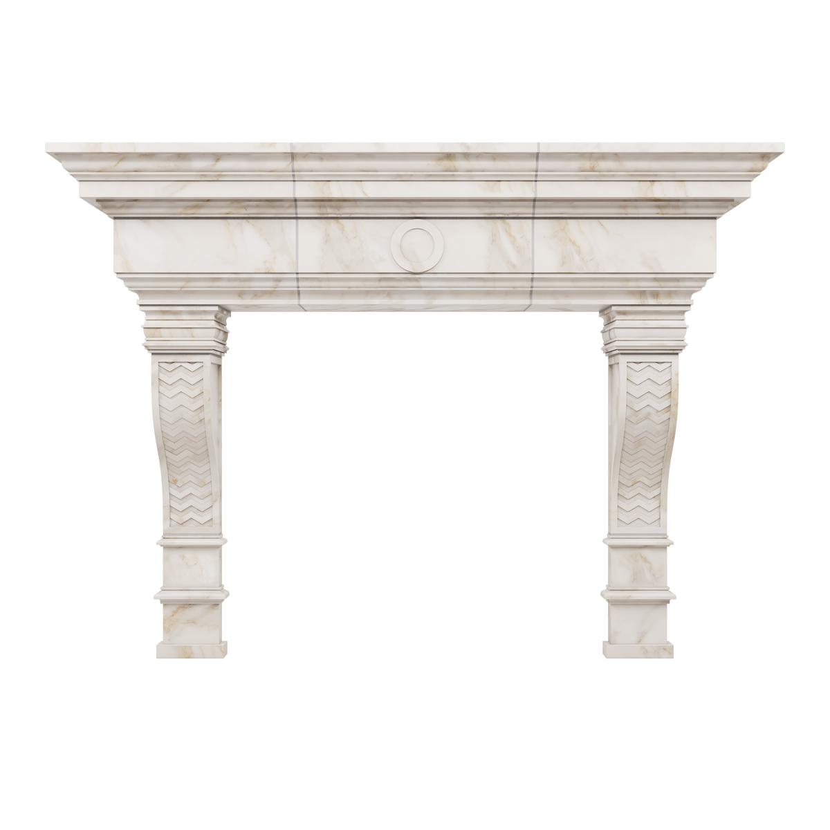 Grigio in Calacatta Cremo