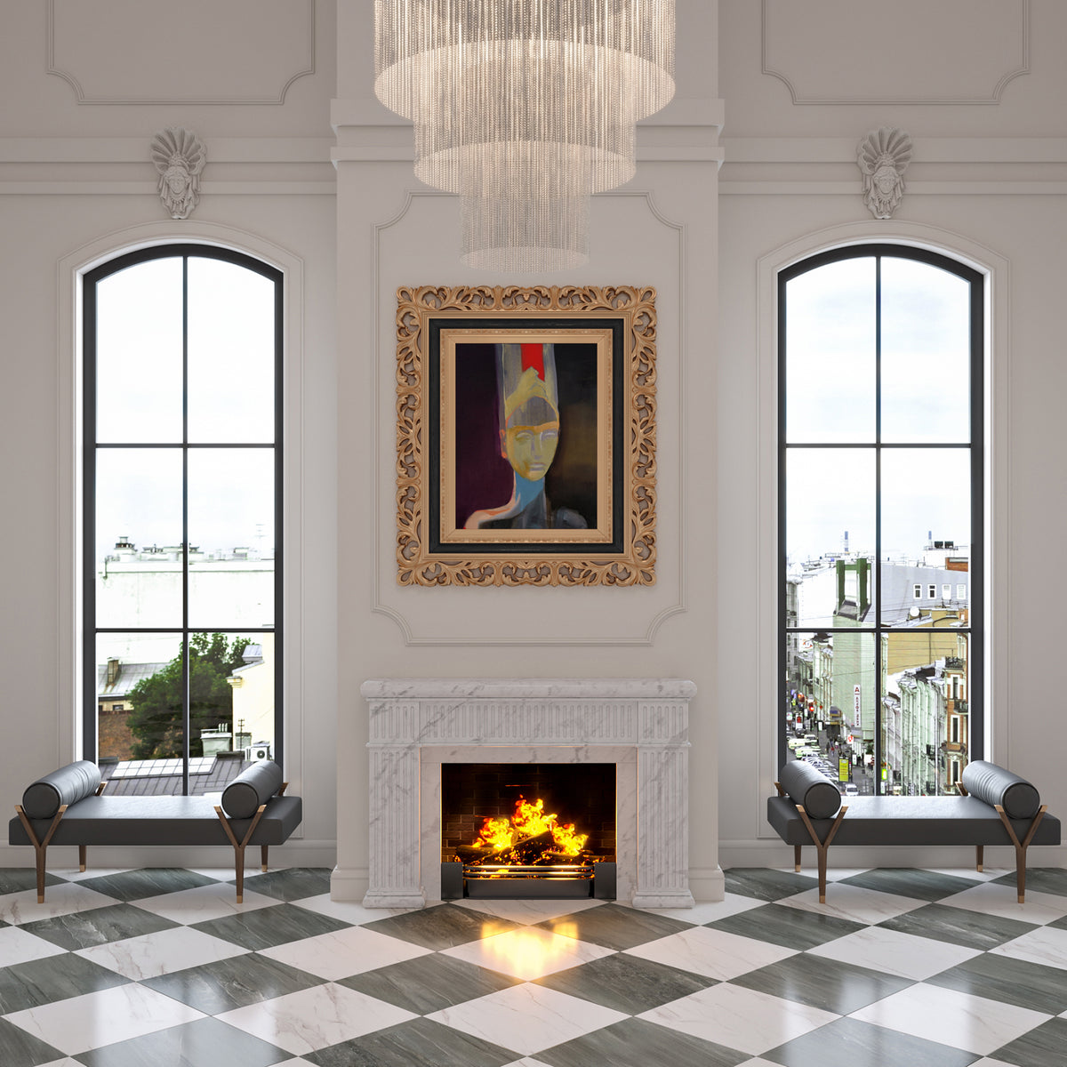 The Historian Shown in Danby Marble