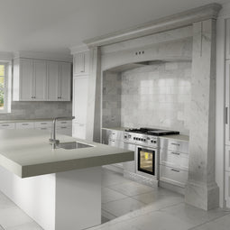Makintosh shown in Carrara Marble.
