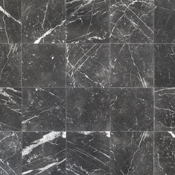 Nero Marquina shown in 18x18”. Product Thumbnails View