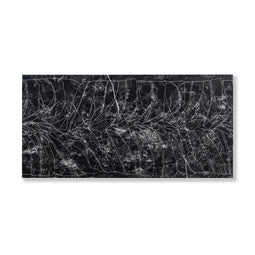 Palm shown in Obsidian Marble