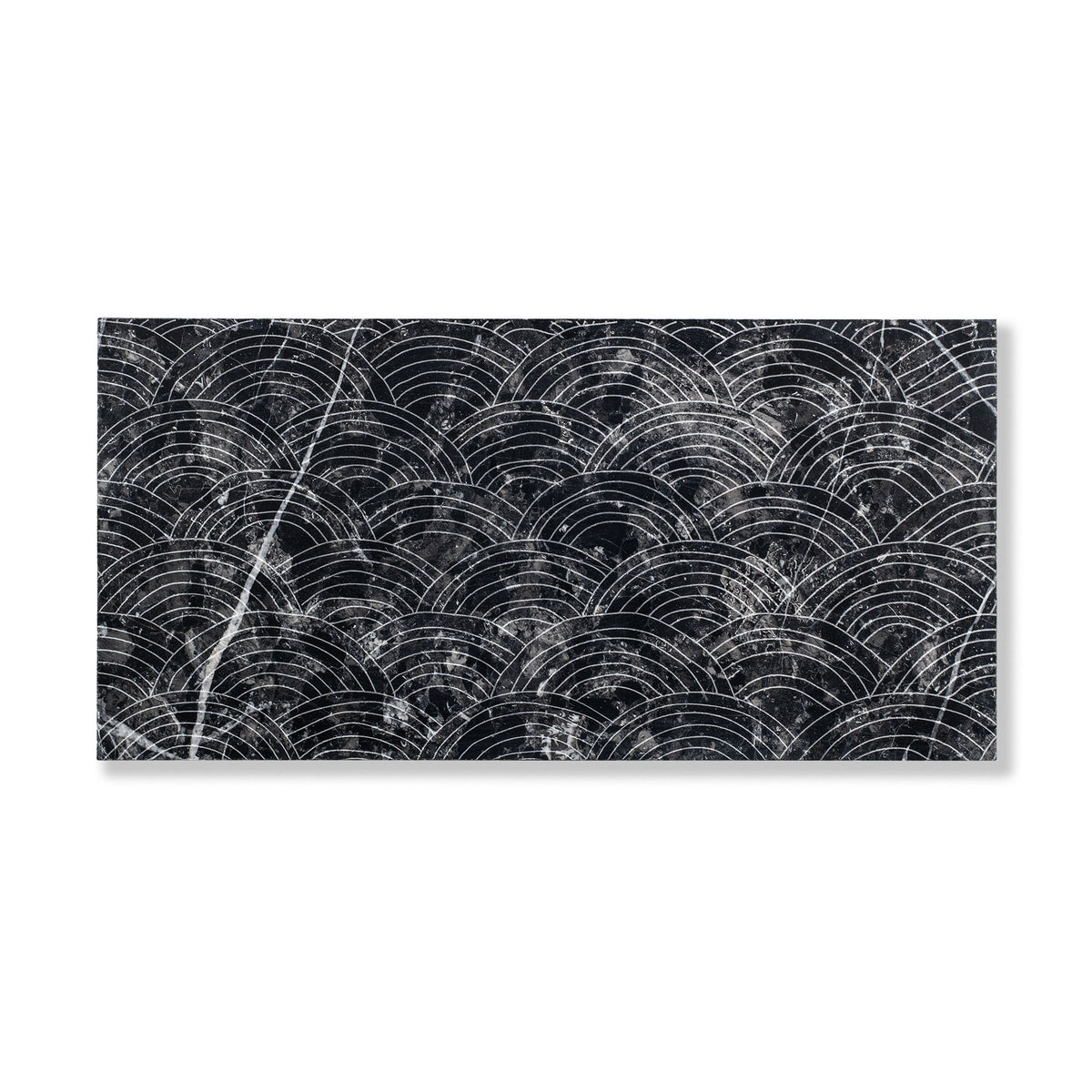 Sunrise shown in Obsidian Marble