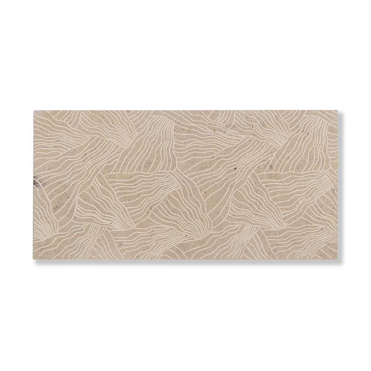 Kelp shown in Pewter Limestone