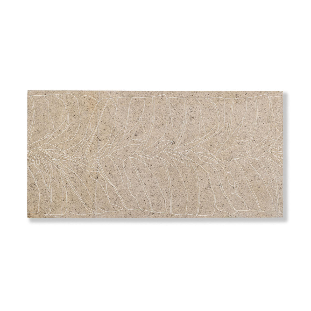 Palm shown in Pewter Limestone