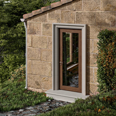 Provence Moulding Door Surround in Pewter