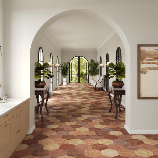Reclaimed Terracotta - Hexagon