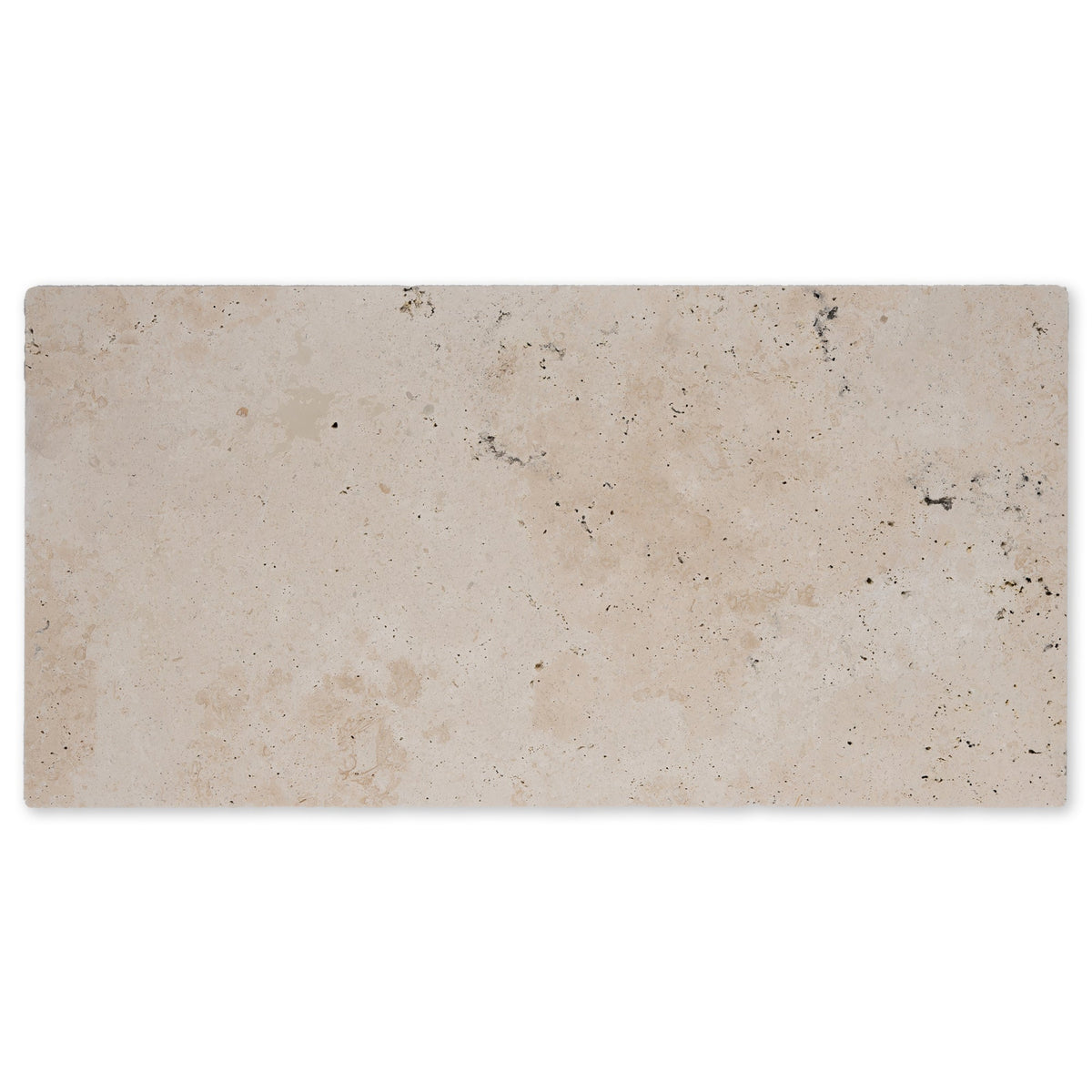 Seville Travertine Tile in Honed Finish - 12x24x3/8