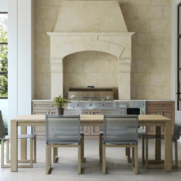 Tuscan shown in Maderno Travertine.