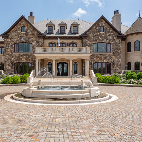 Latte Travertine Carved Architectural Elements