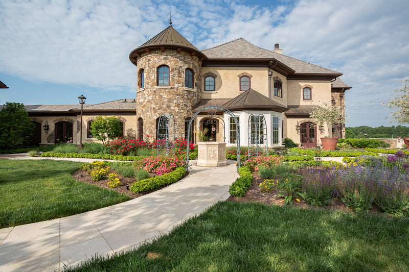 Latte Travertine Tile and Architectural Elements Mobile