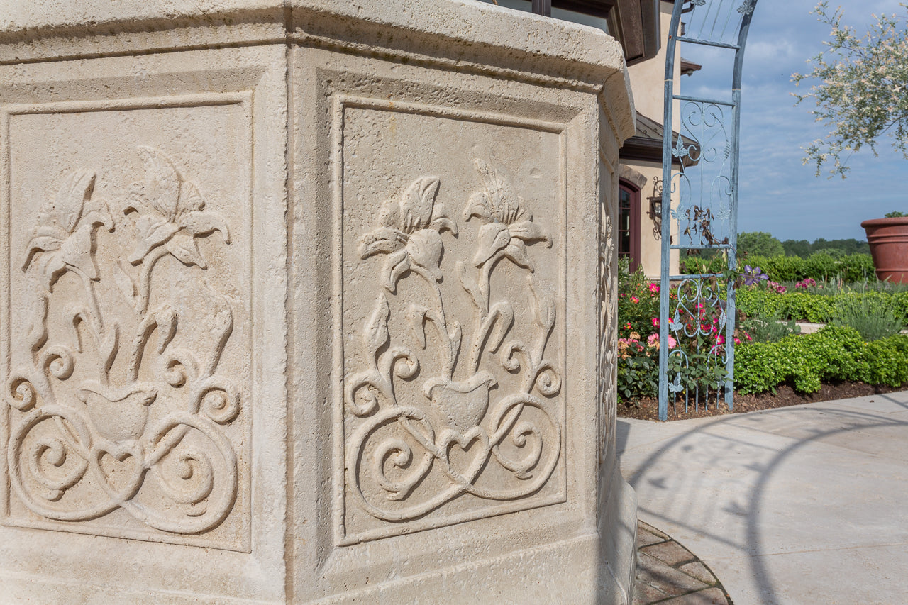 Latte Travertine Architectural Elements Desktop